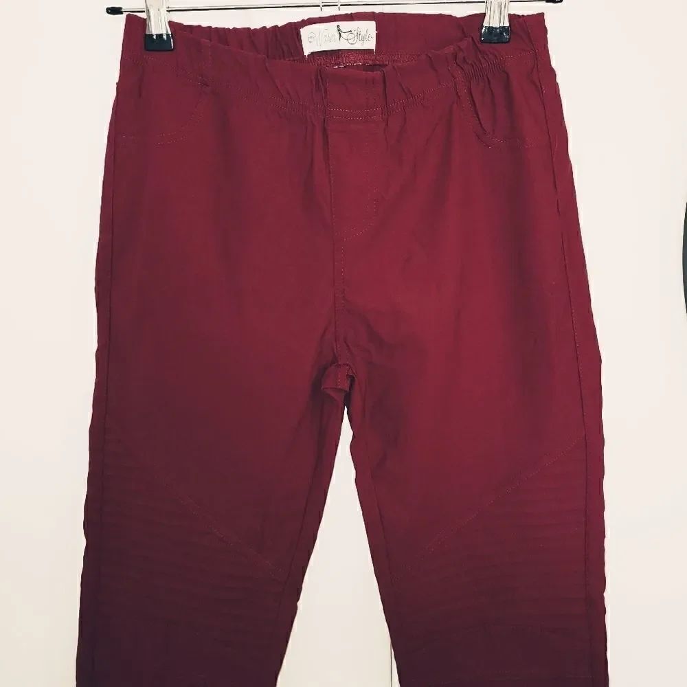 Stay Warm In Style Pull-On Ankle Zip Pants